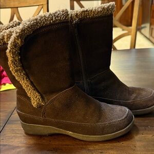 Easy Spirit Dark Brown Winter Boots 7.5